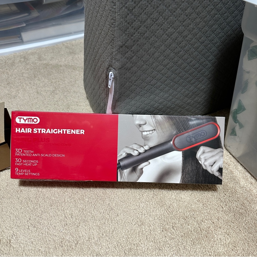 Tymo ring plus hair straightener brush